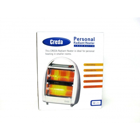 NEW PERSONAL CREDA 1000WATT RADIANT HEATER