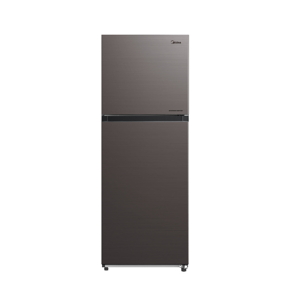 Midea 236L FRIDGE FREEZER GREY STAINLESS