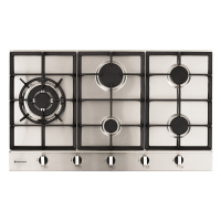 PARMCO 90CM S/S GAS HOB *NEW* 7YR WTY! LOW PROFILE