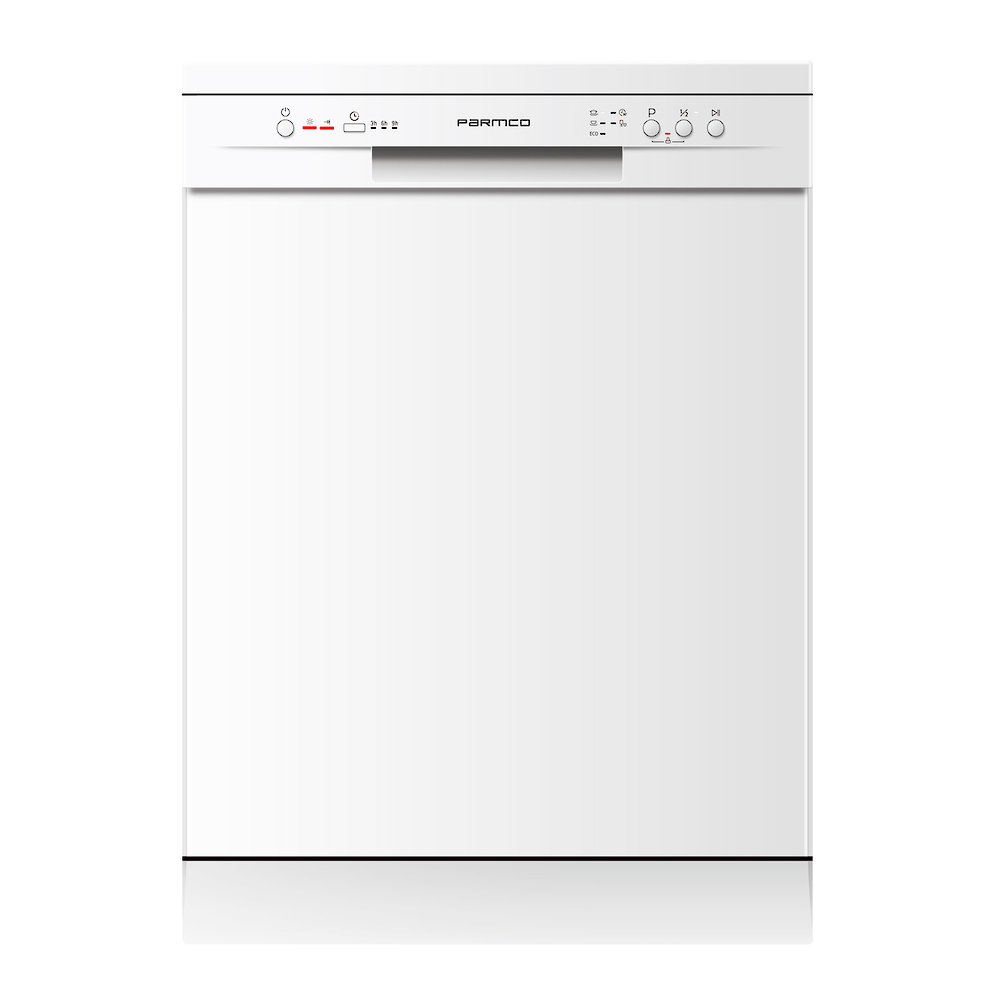 PARMCO 600mm Freestanding Dishwasher, Economy, Whi