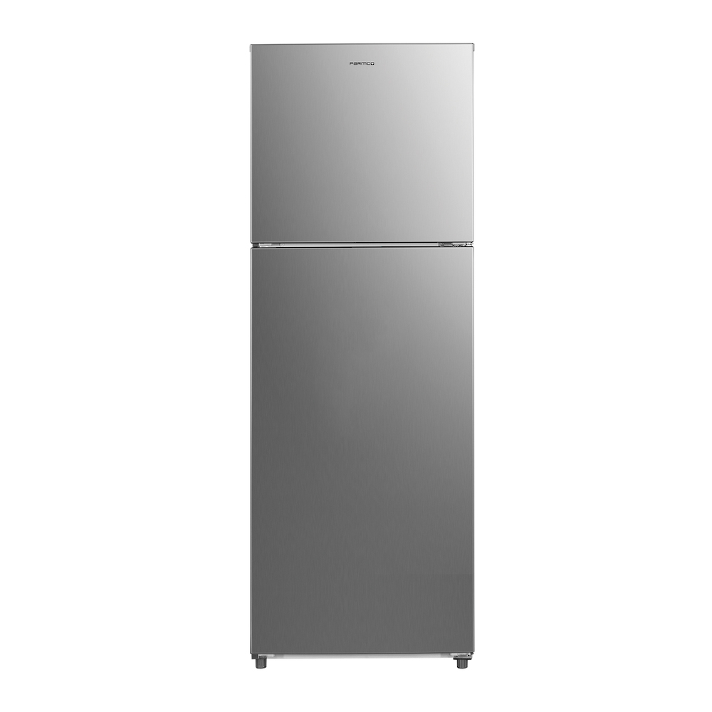 PARMCO 362L Fridge Freezer, Top Mount, Silver