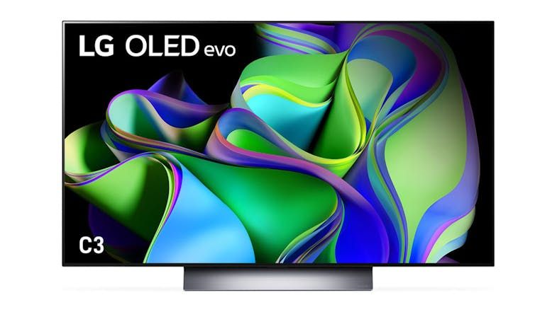 LG C3 48 inch OLED evo TV with Self Lit OLED Pixel