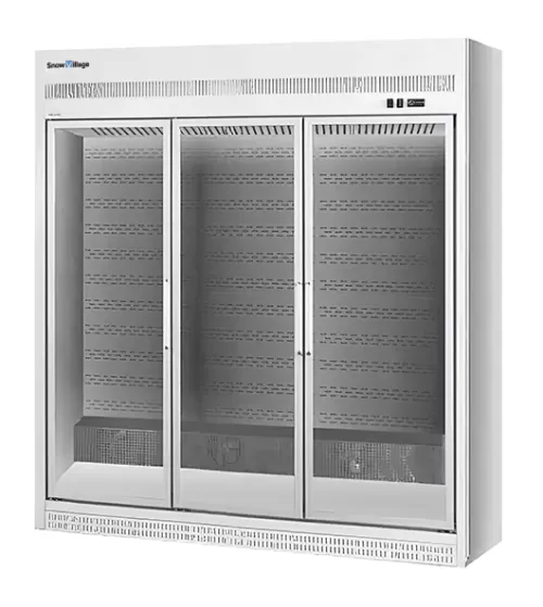 Triple Glass Door Meat Hanging Freezer