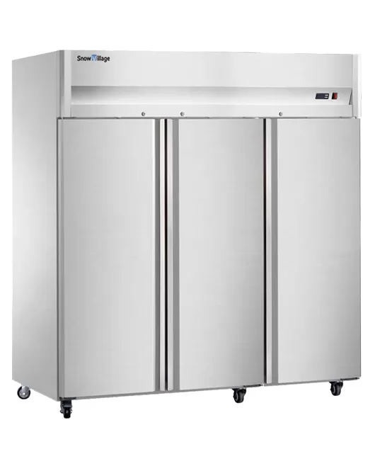 Stainless Steel Triple Door Tray Freezer
