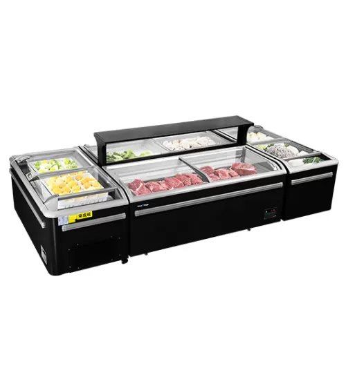 Modular Supermarket Island Freezer 