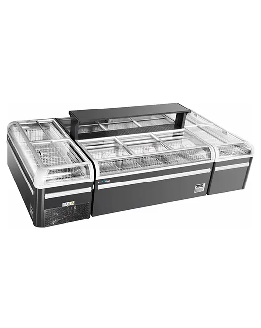 Modular Supermarket Island Freezer