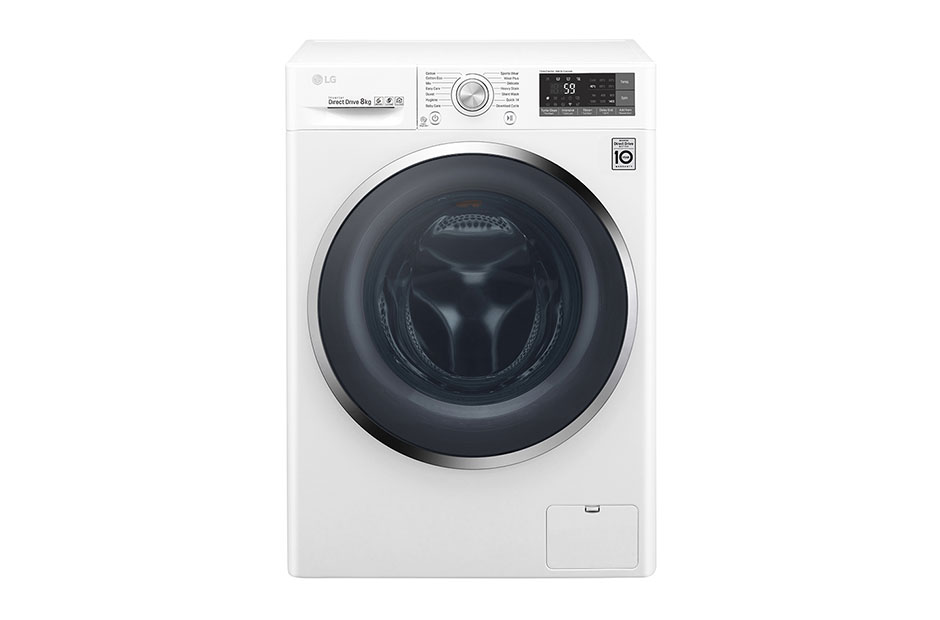 LG 8KG F/LOADER TURBO CLEAN®*REFURBISHED*