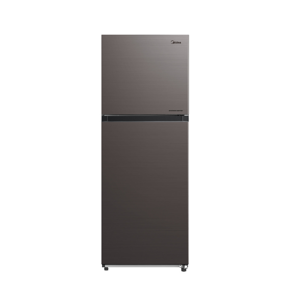Midea 236L FRIDGE FREEZER BLACK STAINLESS