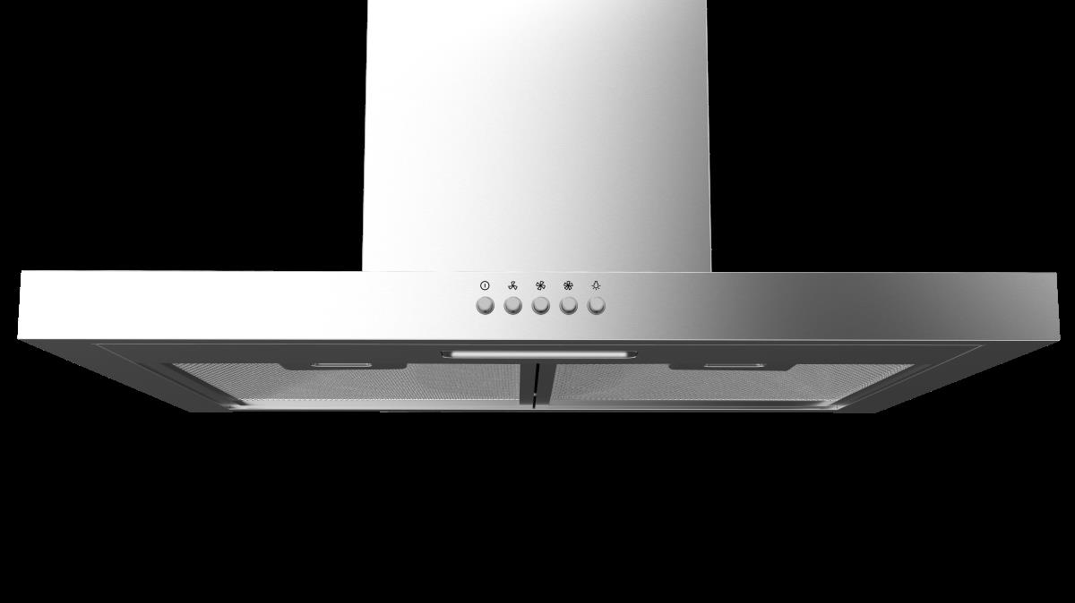 Midea 60cm T-Shape Rangehood Stainless Steel